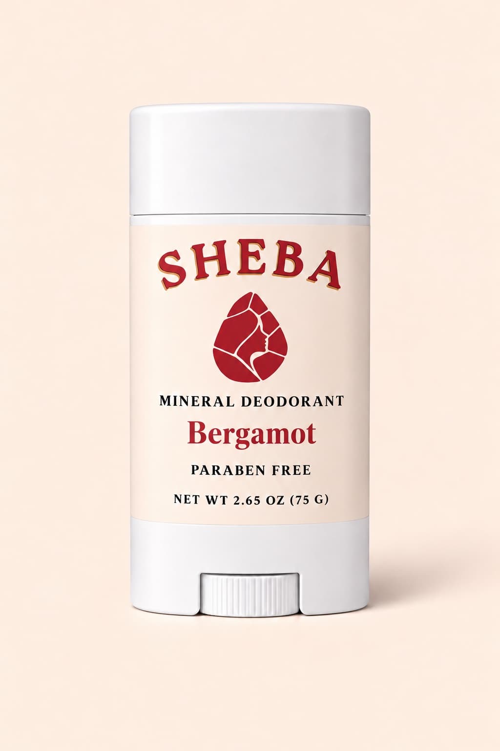 Sheba Bergamot mineral deodorant stick